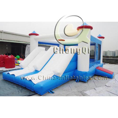 inflatable bouncer house slide